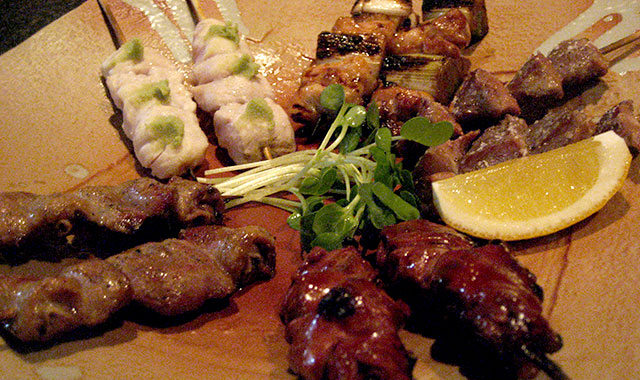 甲州地鶏串焼 寛酔